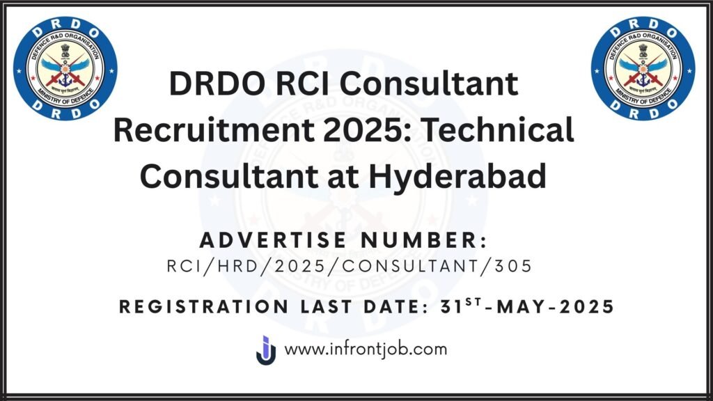DRDO RCI Consultant Recruitment 2025: