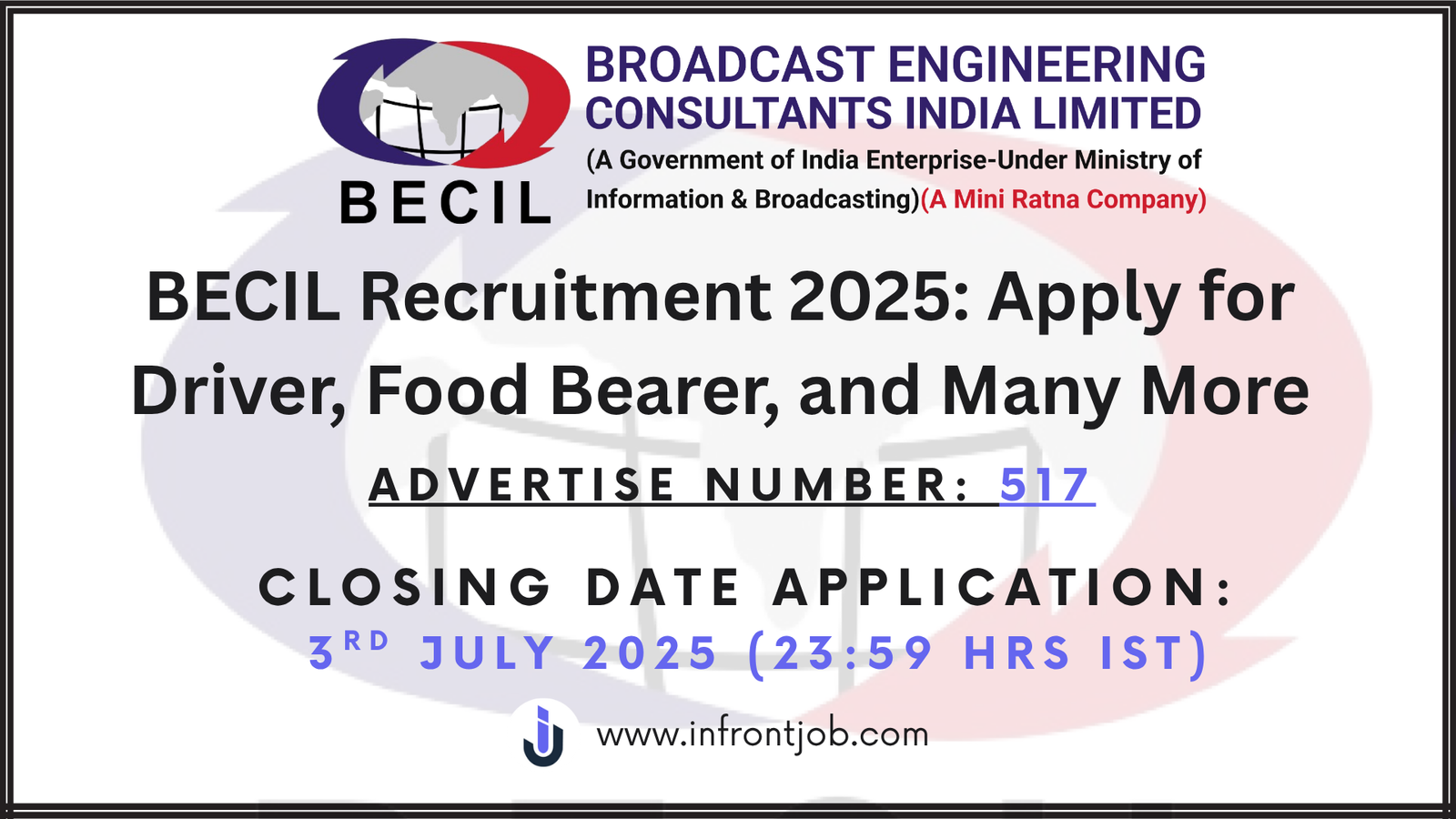 BECIL Recruitment 2025: 30 Contract Posts in Delhi NCR