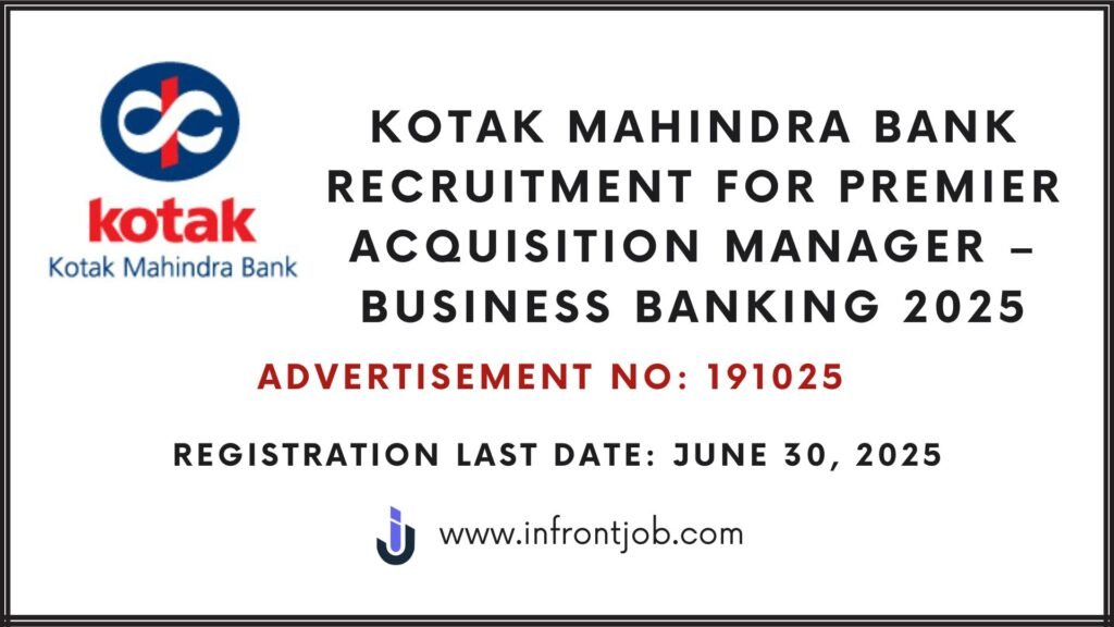 Kotak,
Kotak Mahindra Bank, bank job
