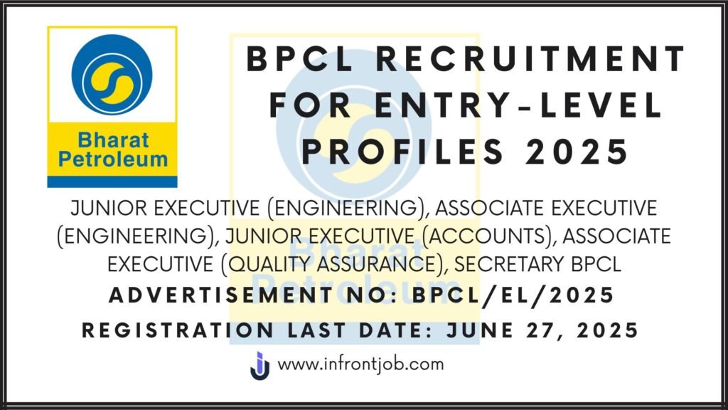 BPCL,
infront,
infrontjob.com