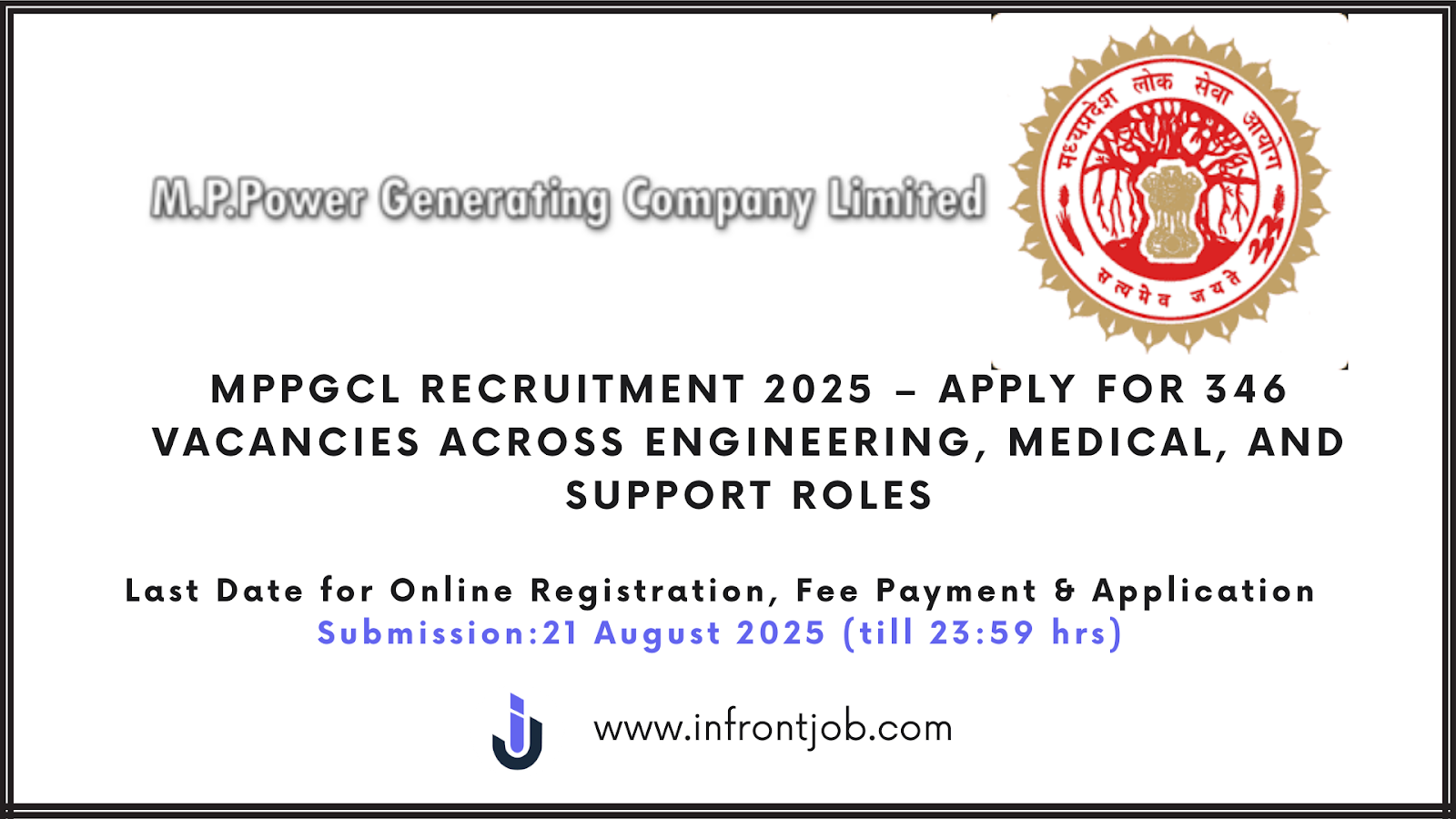 MPPGCL Recruitment 2025: 346 Vacancies, Apply Online