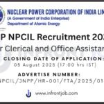 NPCIL JNPP Recruitment 2025 – Clerical & Office Assistant (16 Posts)