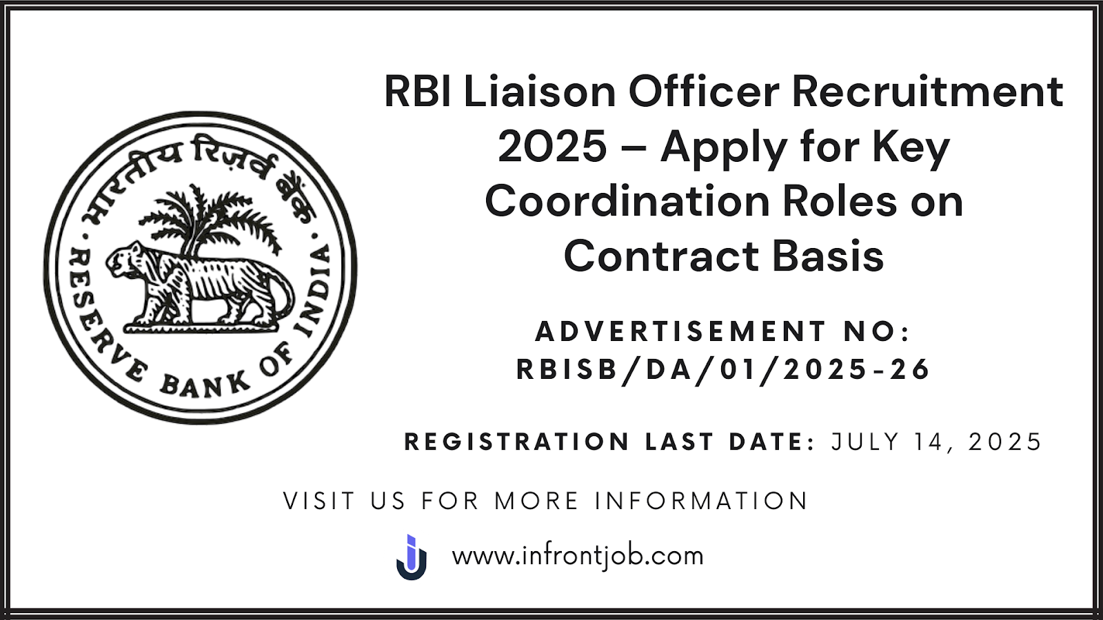 RBI Liaison Officer Recruitment 2025 – Apply Now