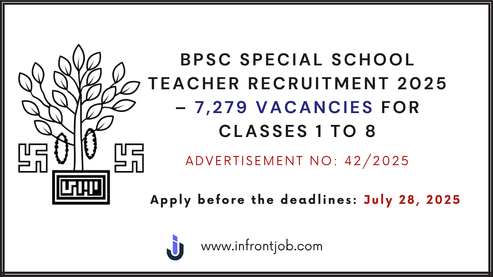 BPSC Special School Teacher Recruitment 2025 – 7,279 Posts