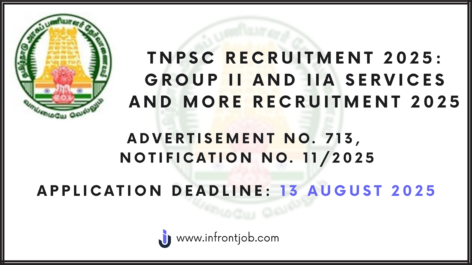 TNPSC Group II & IIA Recruitment 2025 – 645 Vacancies
