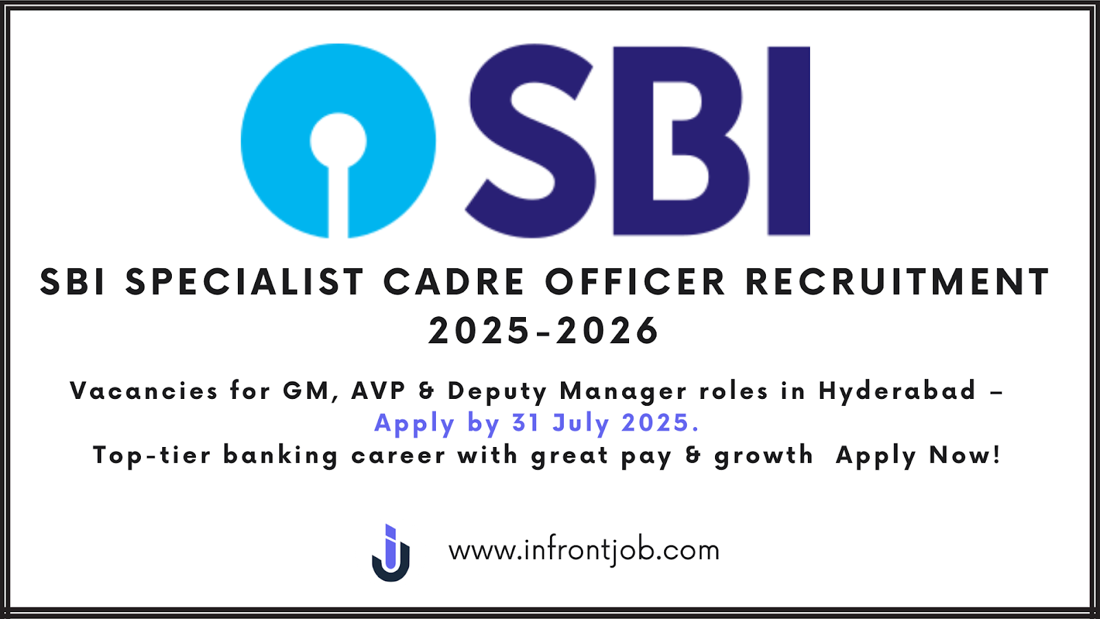 SBI Specialist Cadre Officer Recruitment 2025-2026