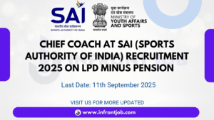 Chief Coach at SAI Recruitment 2025 – Apply Online for 30 Vacancies