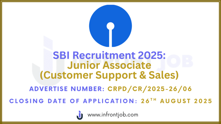 SBI Junior Associate Recruitment 2025 – 5,990 Clerk Vacancies Across India