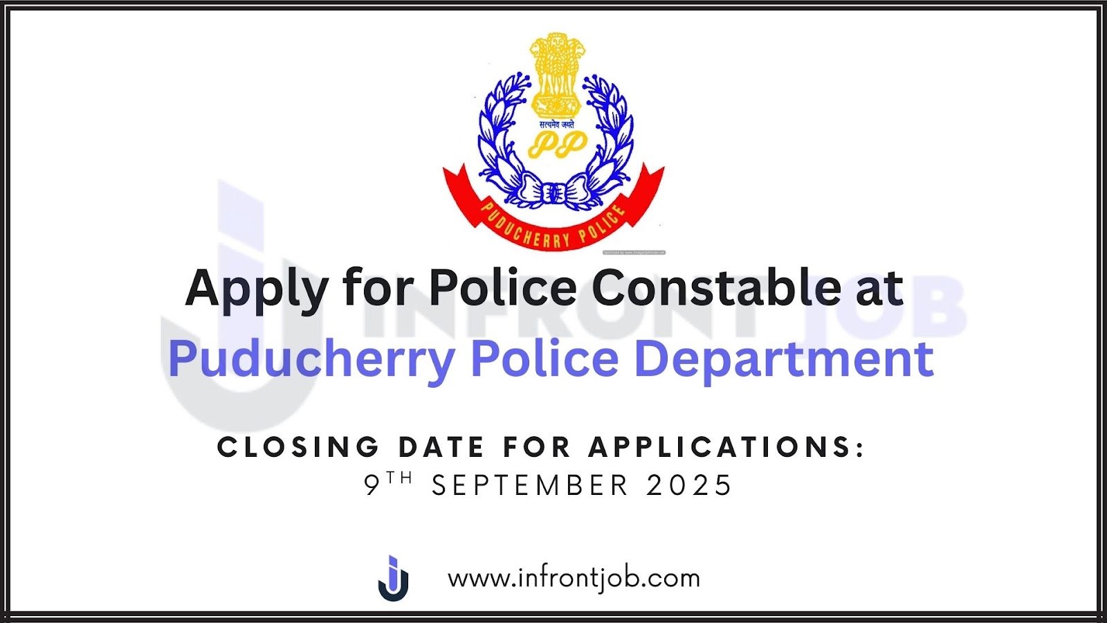 Puducherry Police Constable Recruitment 2025 – Apply Online for 218 Constable & SI Posts