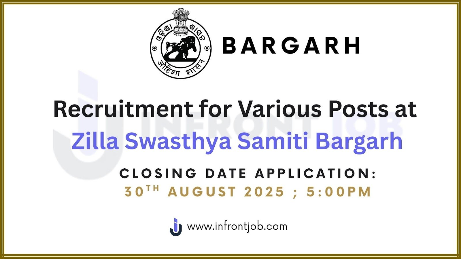 NHM Bargarh Recruitment 2025: Apply for 24 Vacancies
