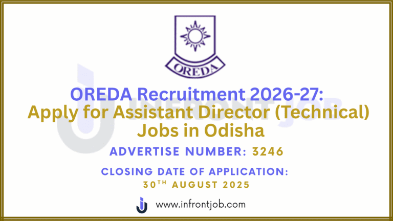 OREDA Recruitment 2026 – Apply Online for Assistant Director (Technical) Jobs