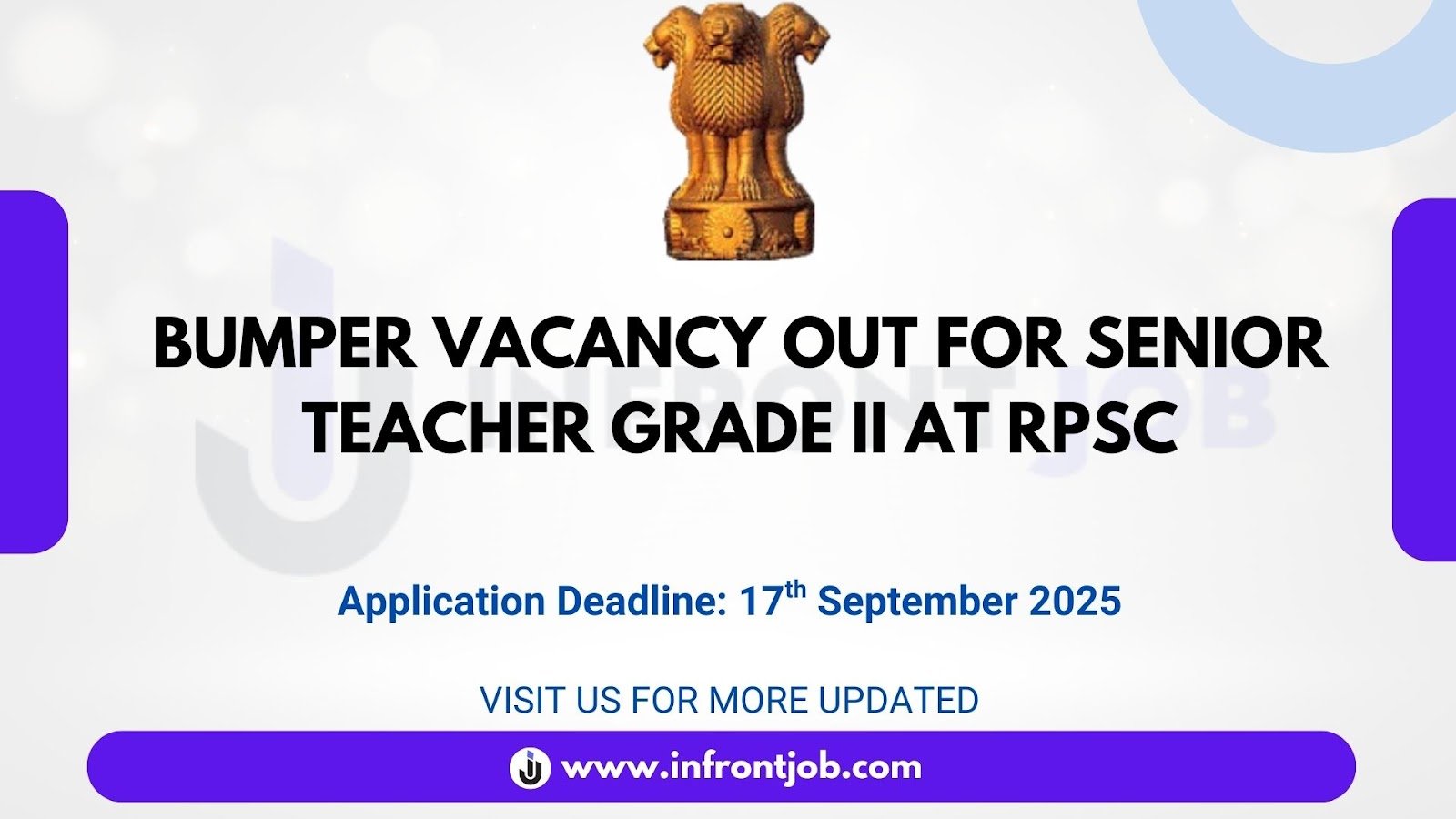 RPSC Senior Teacher Recruitment 2025 – Apply for 5849 Vacancies