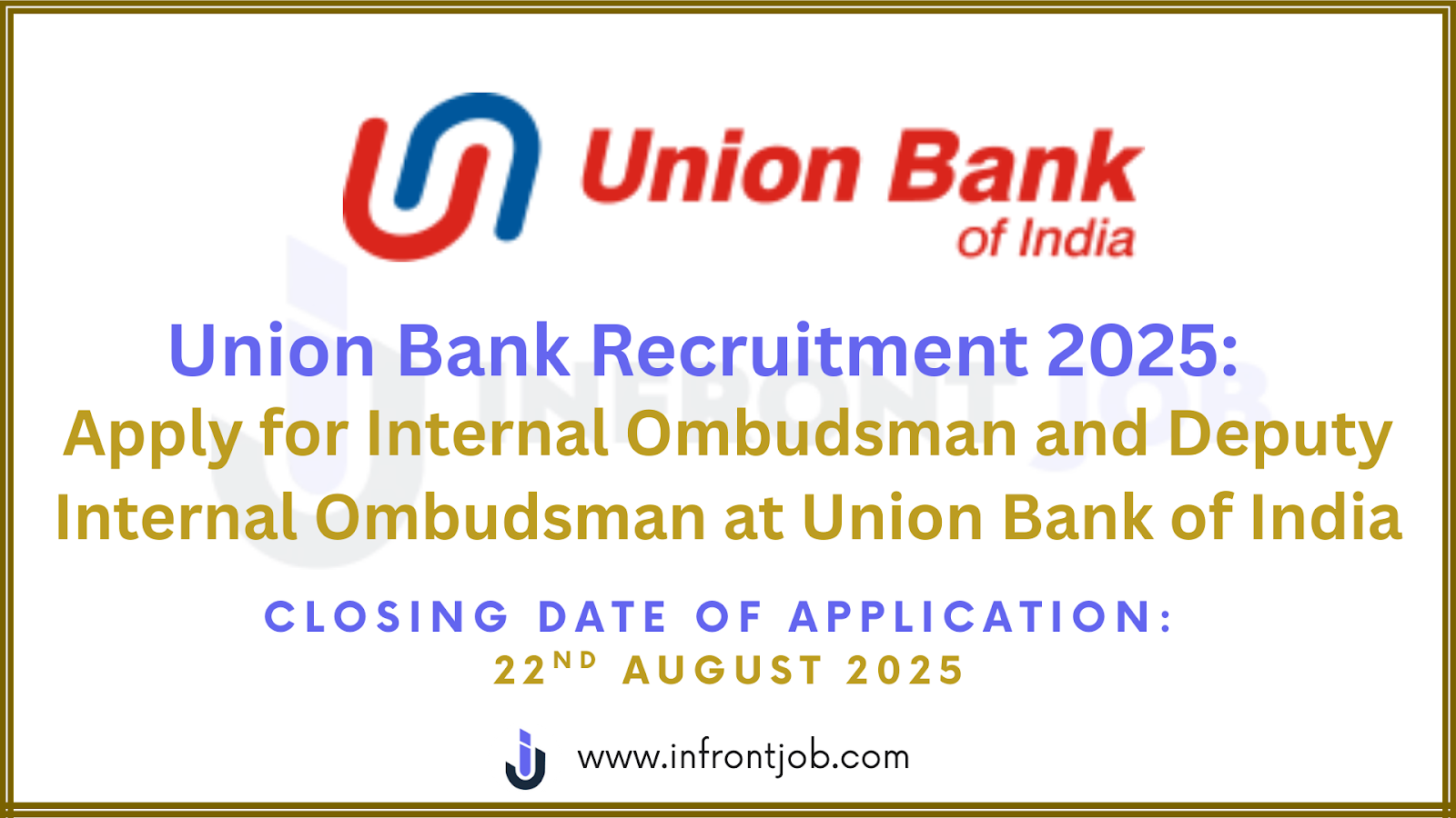 Union Bank Recruitment 2025 – Apply for IO & DIO Posts