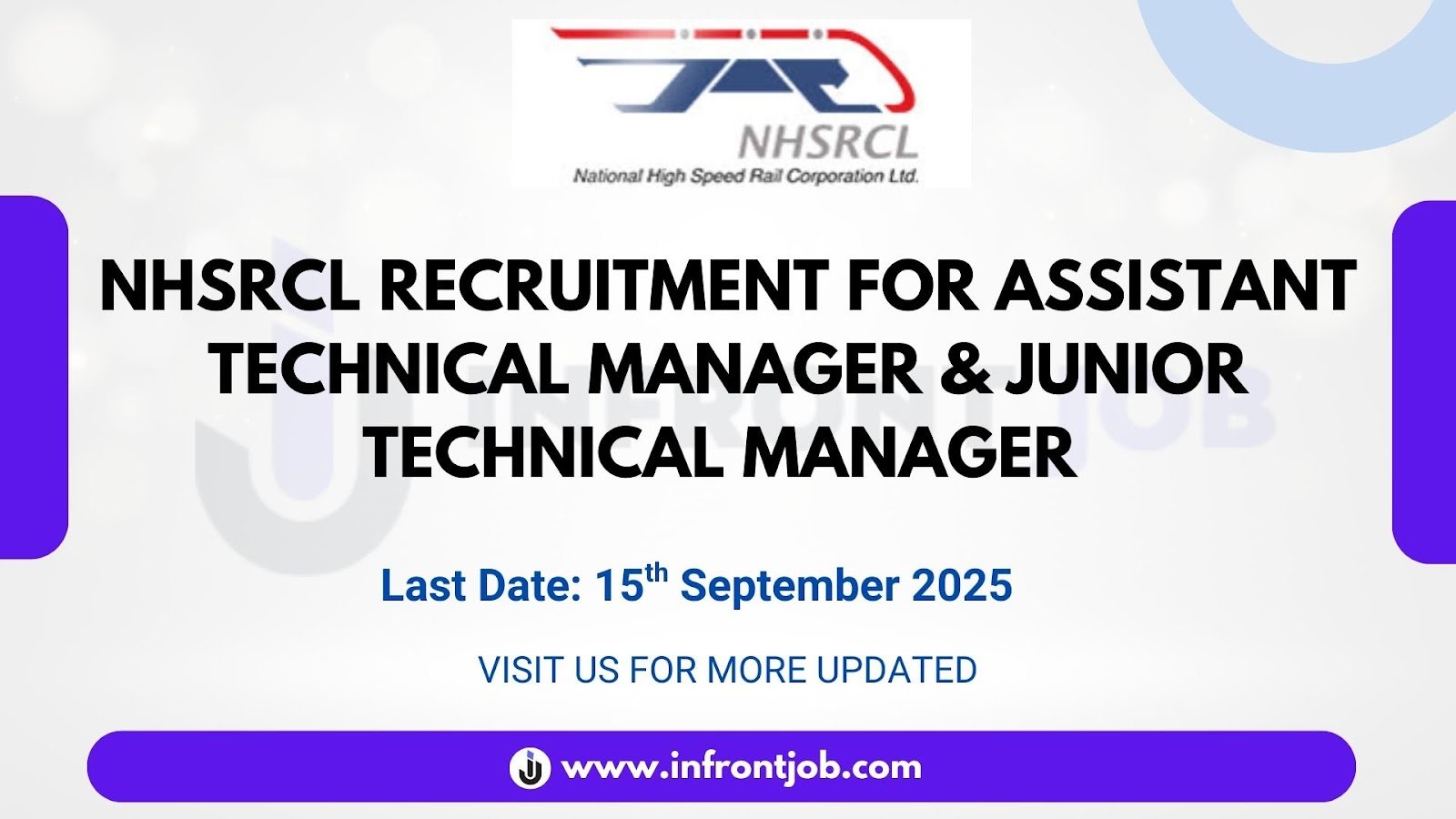 NHSRCL Recruitment 2025 – Apply Online for 36 Assistant & Junior Technical Manager Posts