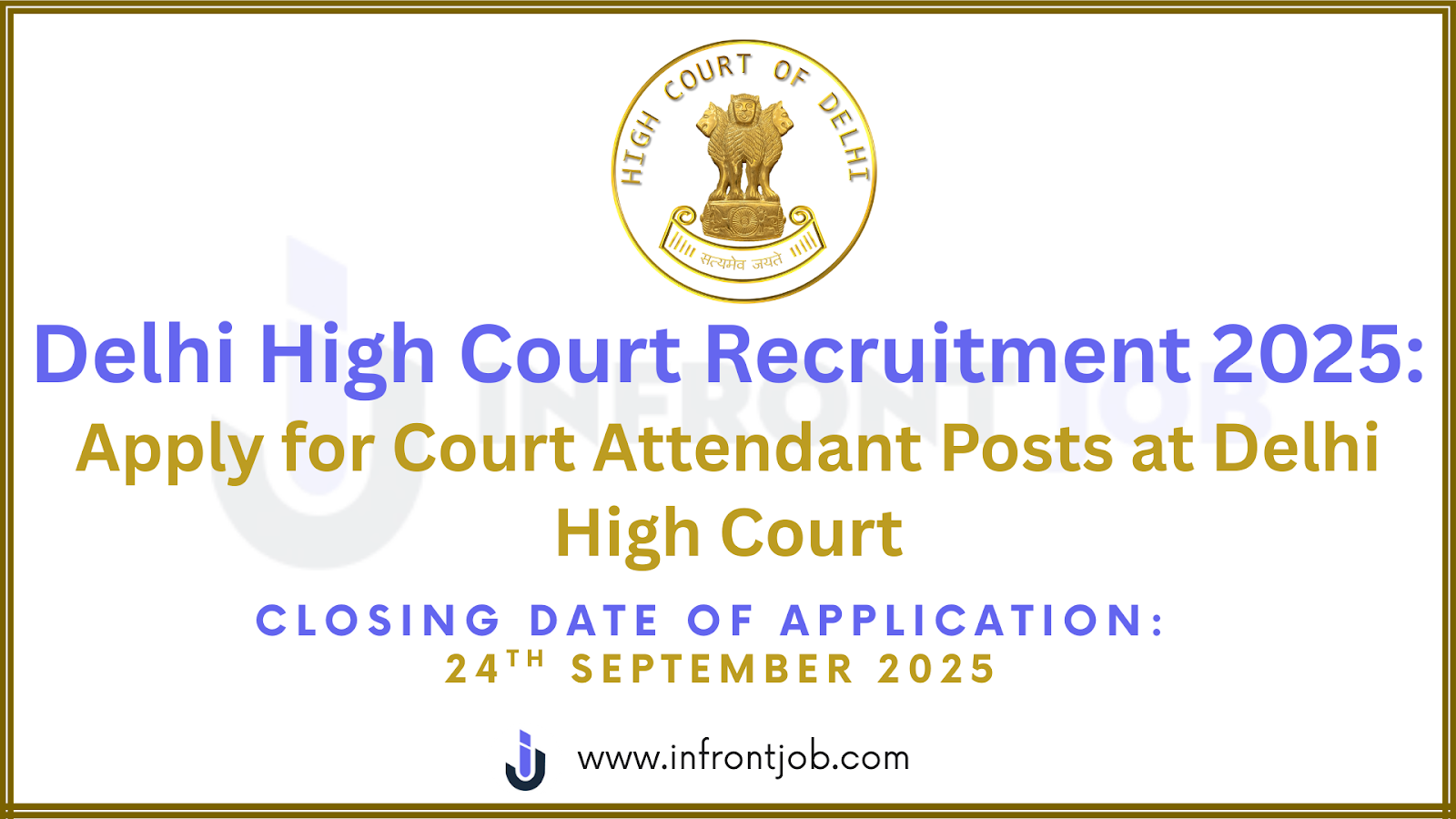 DSSSB Court Attendant Recruitment 2025: 334 Vacancies