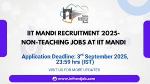 IIT Mandi Non-Teaching Recruitment 2025 – Apply Online for 16 Posts
