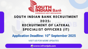 IT Specialist Officer Recruitment at South Indian Bank 2025 – Apply Online for Multiple IT Roles