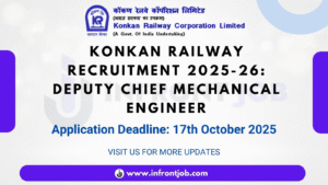 Railway Deputy Chief Mechanical Engineer/Project