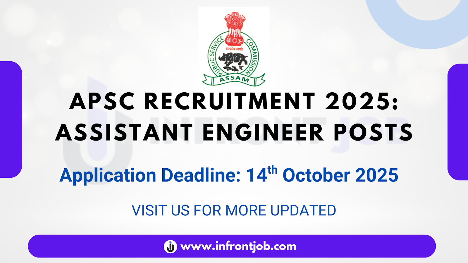 APSC Assistant Engineer Recruitment 2025