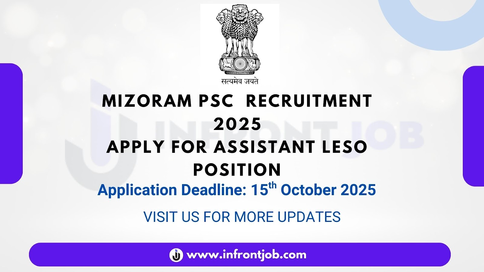 Mizoram PSC Assistant LESO Recruitment 2025 – Apply Online