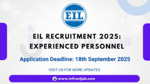 Engineers India Limited Experienced Personnel Recruitment 2025 – Apply Now