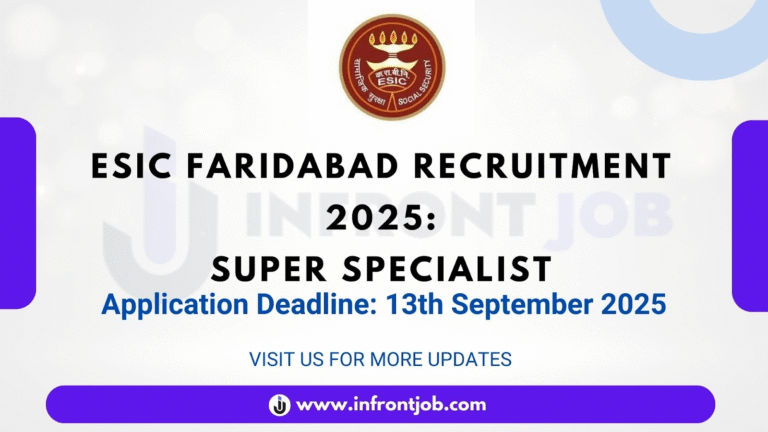 ESIC Faridabad Super Specialist Recruitment 2025 – Apply Now