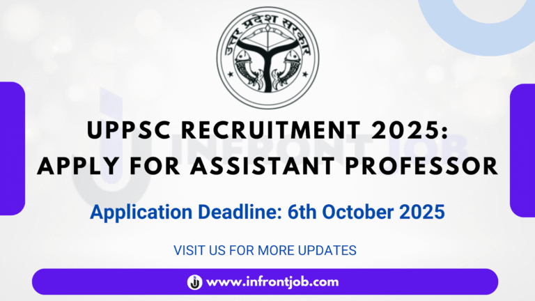 UPPSC Assistant Professor Recruitment 2025 – 1253 Vacancies