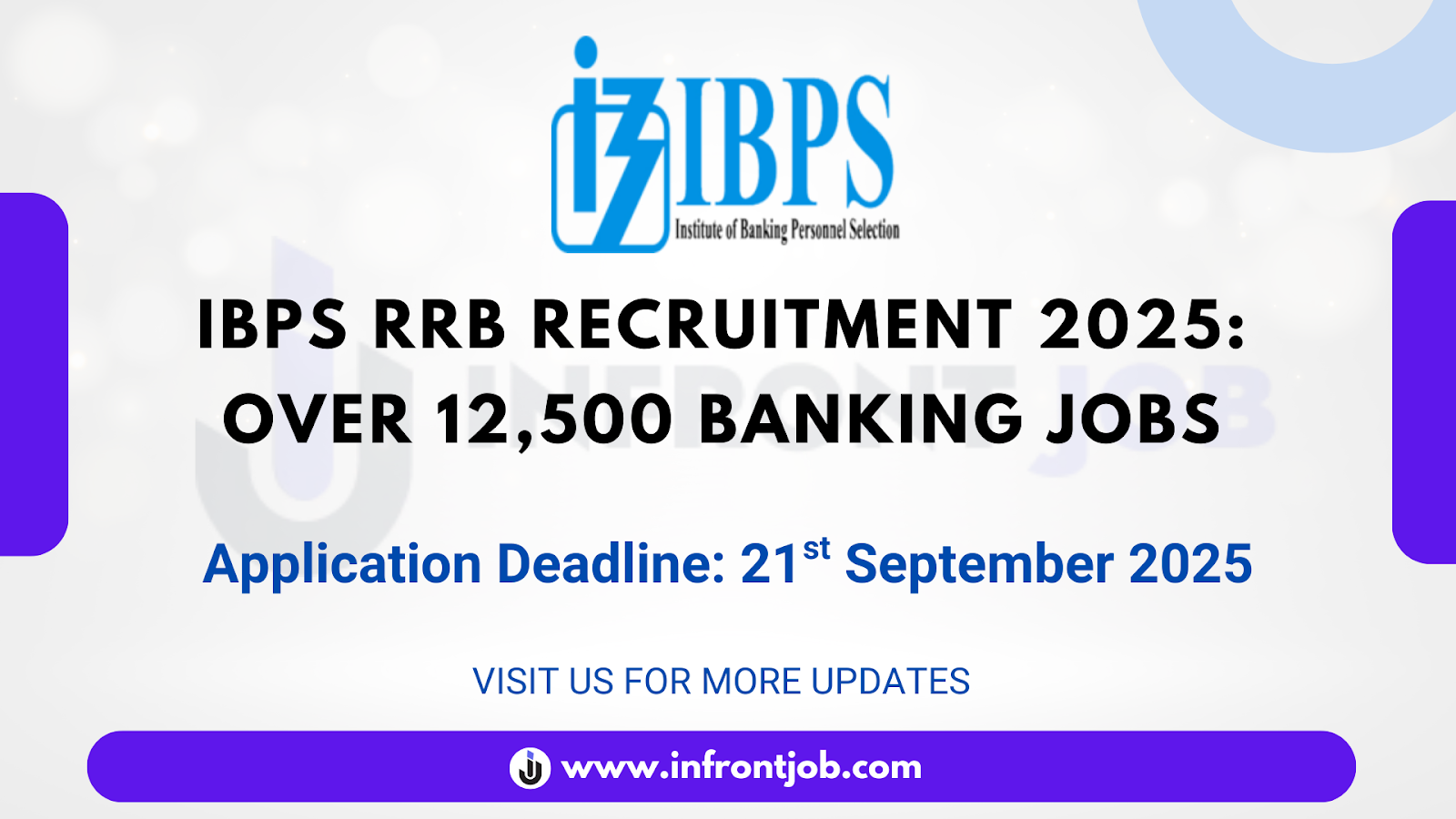 IBPS RRB Recruitment 2025 – 12533 vacancies Apply Now