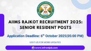 AIIMS Rajkot Senior Resident Recruitment 2025 – 57 Vacancies