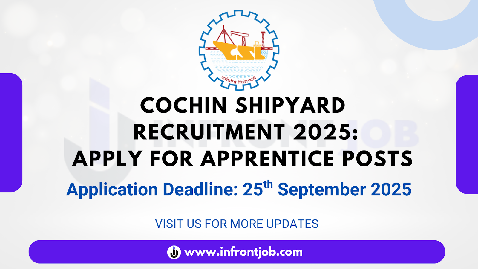 Cochin Shipyard Apprentice Recruitment 2025 – 140 Vacancies
