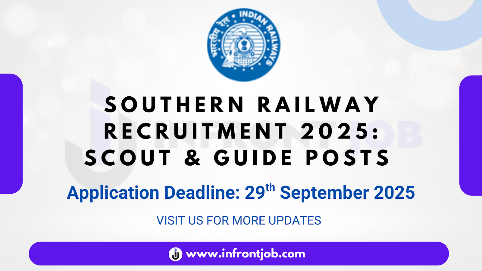 Southern Railway Scout & Guide Recruitment 2025 – Apply Now