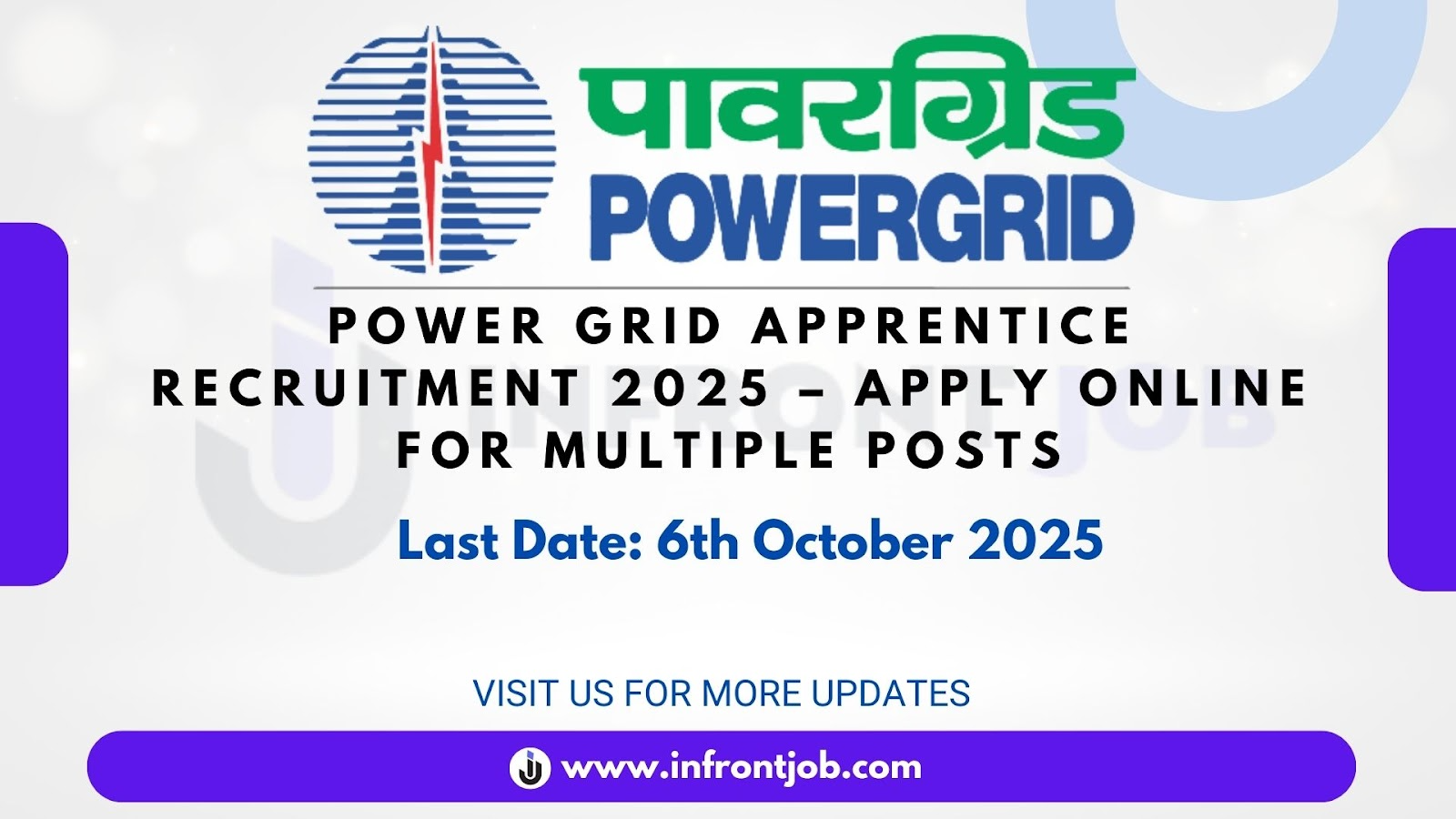 Power Grid Apprentice Recruitment 2025 – 91 Vacancies