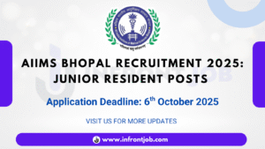 AIIMS Bhopal Junior Resident Recruitment 2025 – Apply Now
