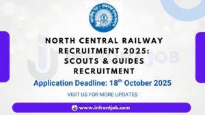 North Central Railway Scouts & Guides Recruitment 2025 – Apply Now