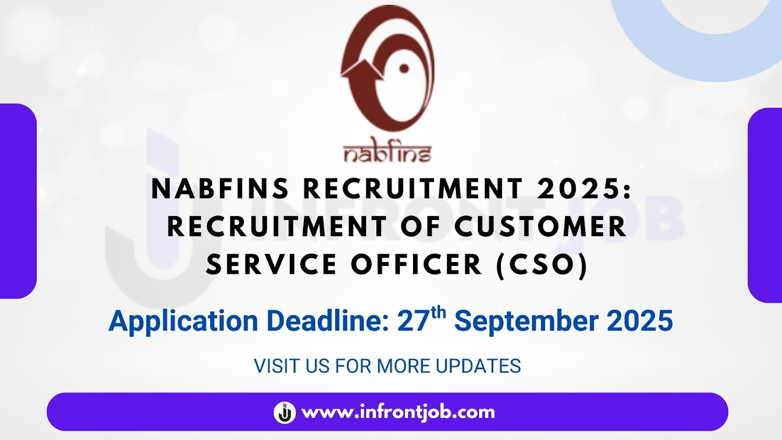 CSO Recruitment at NABFINS – 2025
