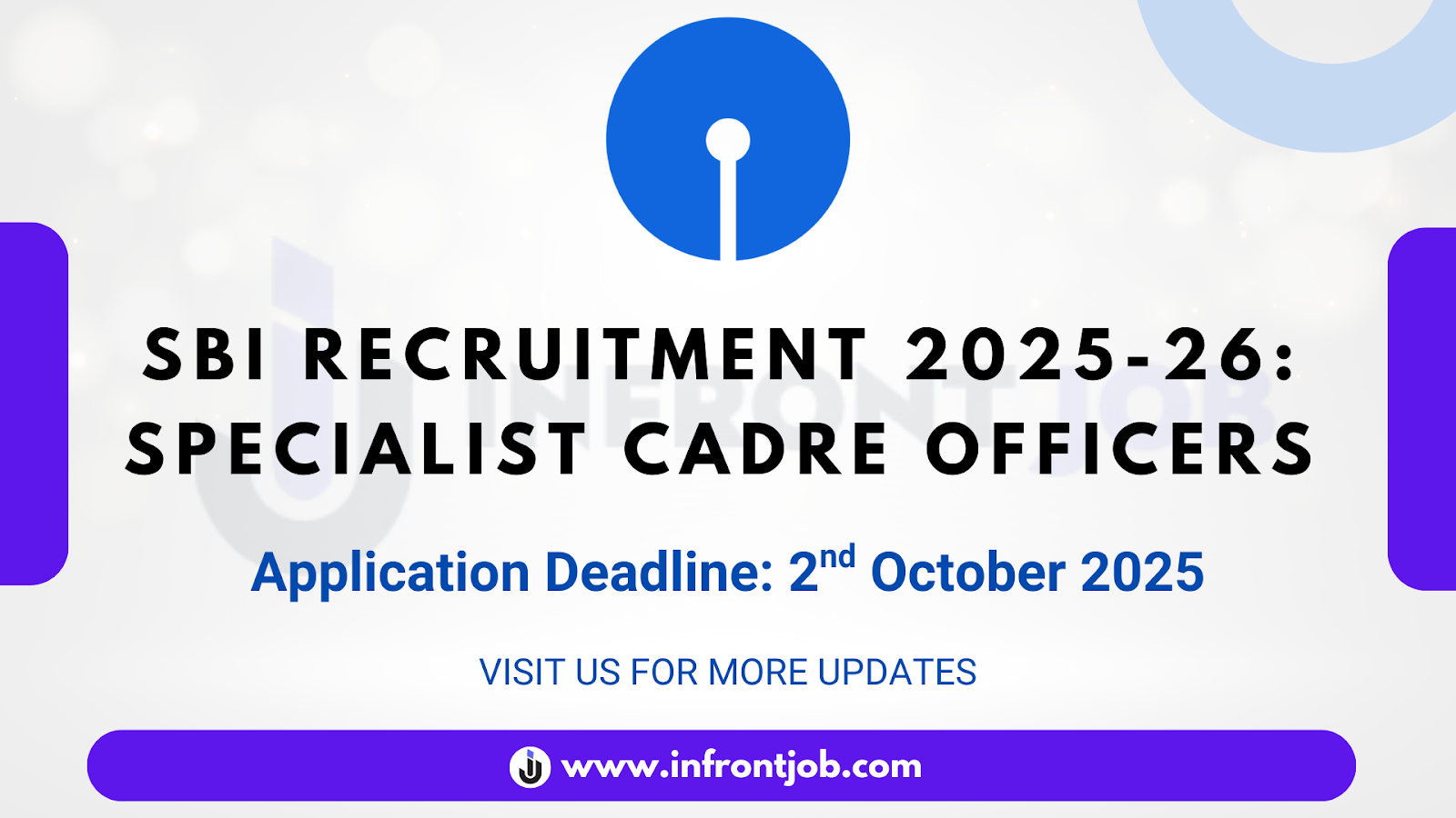 SBI SCO Recruitment 2025-26 – 59 Vacancies