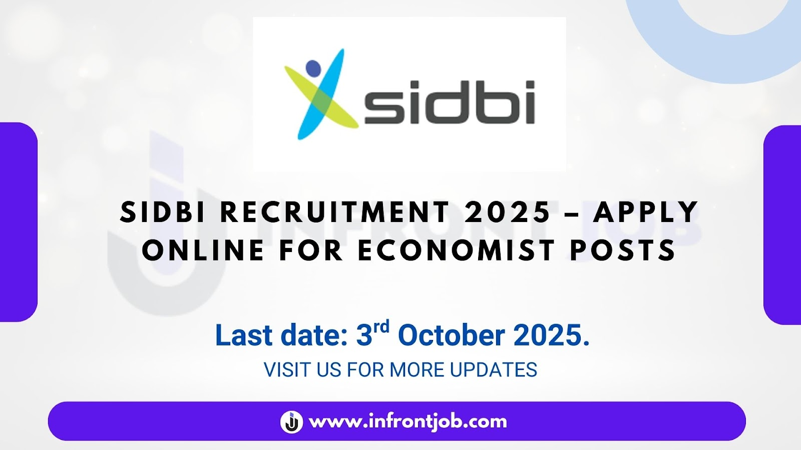 SIDBI Economist Recruitment 2025 – Apply Now