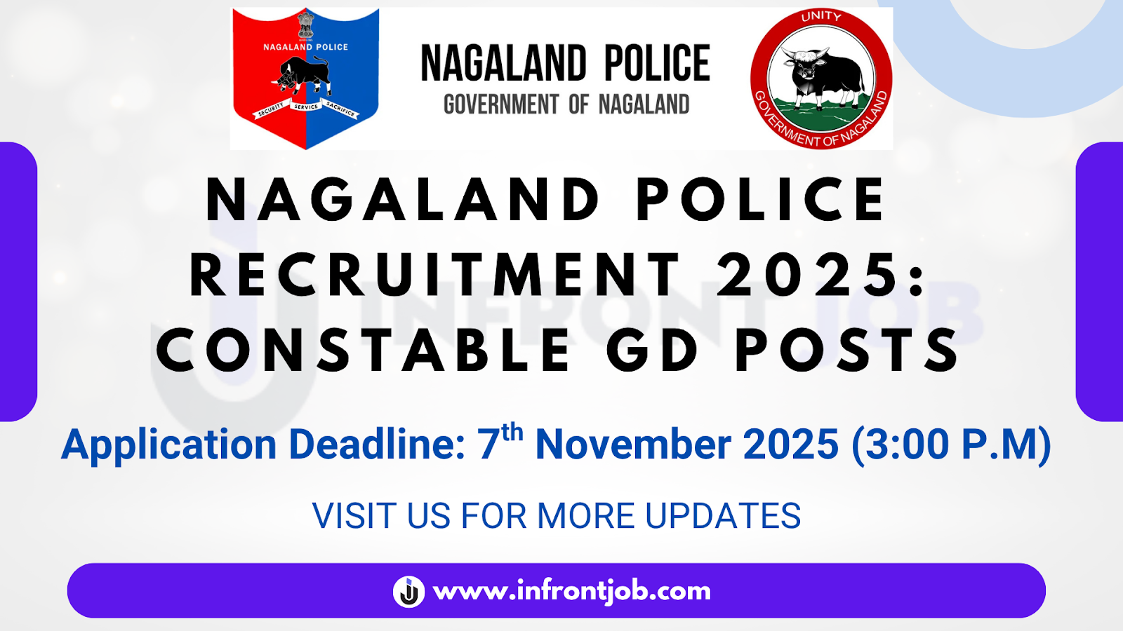 Nagaland Police Constable GD Recruitment 2025 – 1176 Vacancies