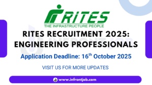 RITES Engineering Professionals Recruitment 2025 – Apply Now