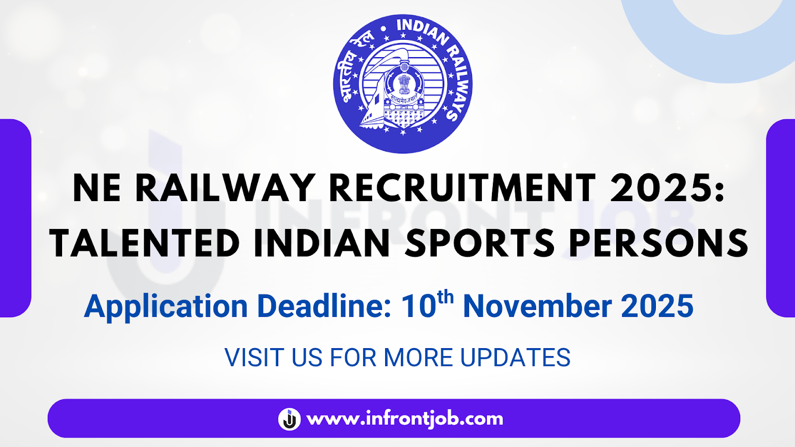 North Eastern Railway Sports Quota Recruitment 2025 – Apply Online