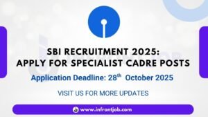 SBI SCO Recruitment 2025 – Apply Online