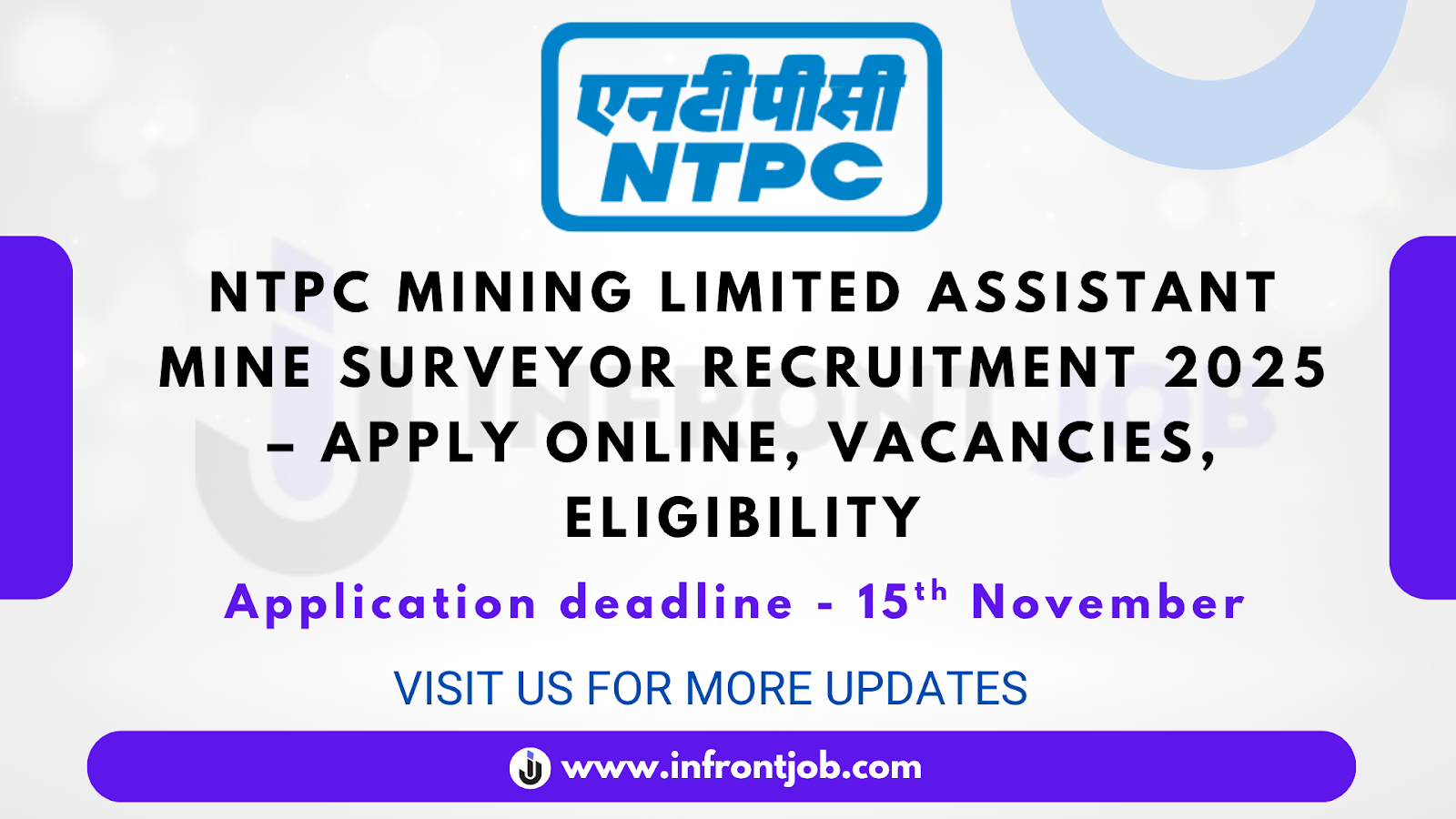 NTPC Mining Limited Assistant Mine Surveyor Recruitment 2025 – Apply Online