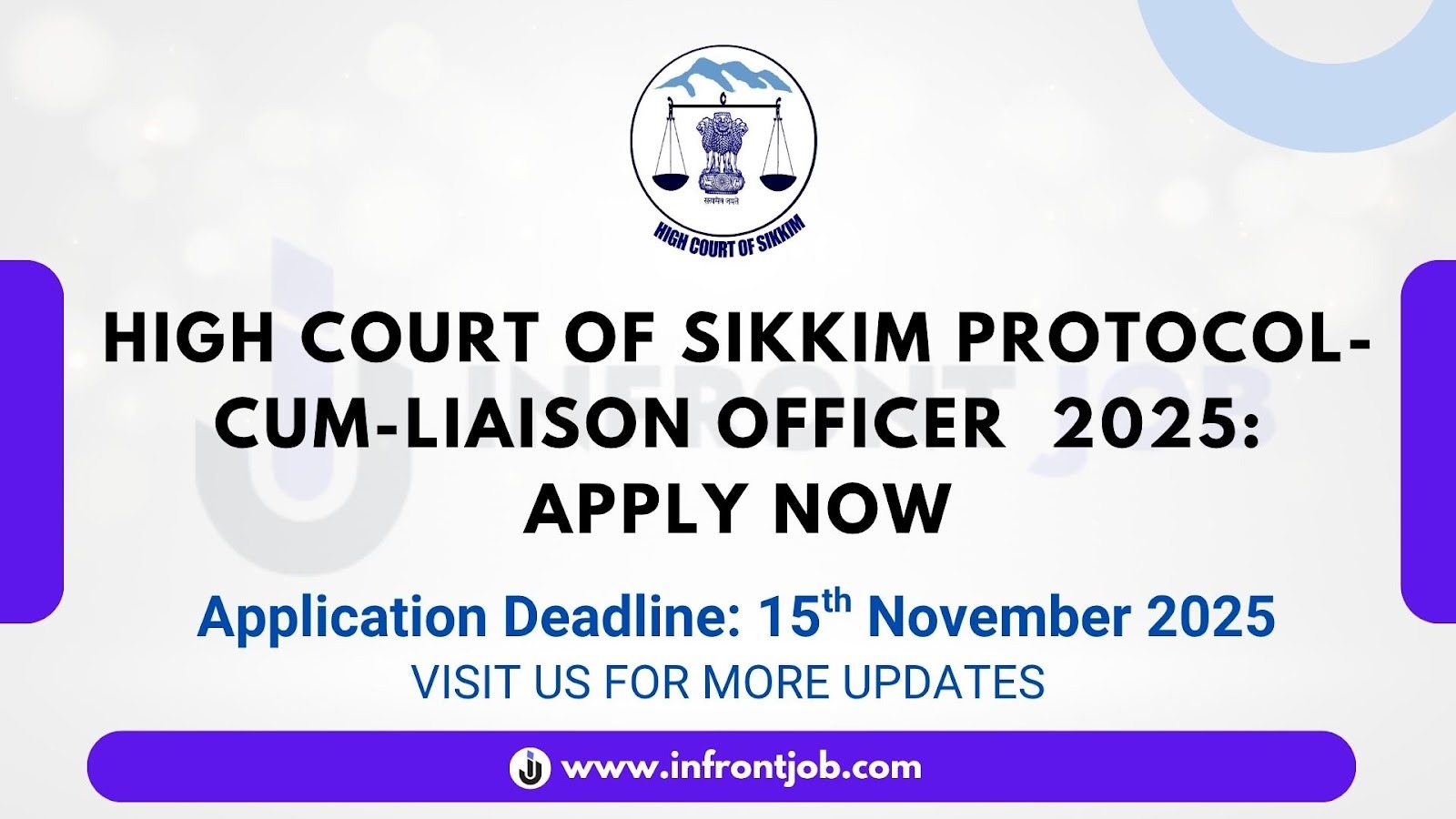 High Court of Sikkim Protocol-cum-Liaison Officer Recruitment 2025 – Apply Offline