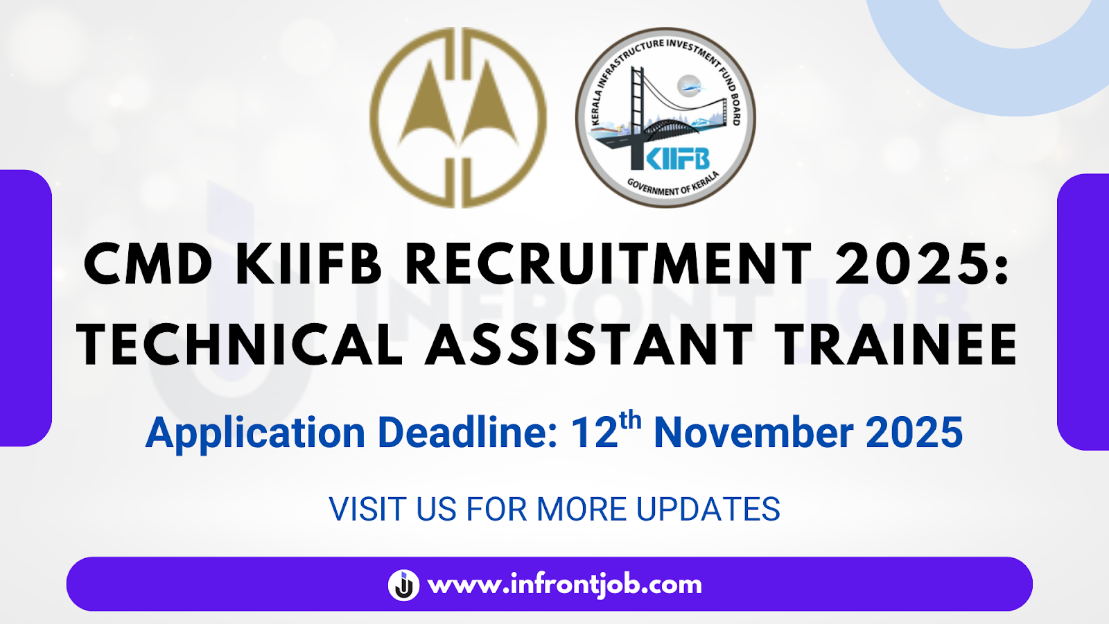 CMD KIIFB Technical Assistant Trainee Recruitment 2025 – Apply Online