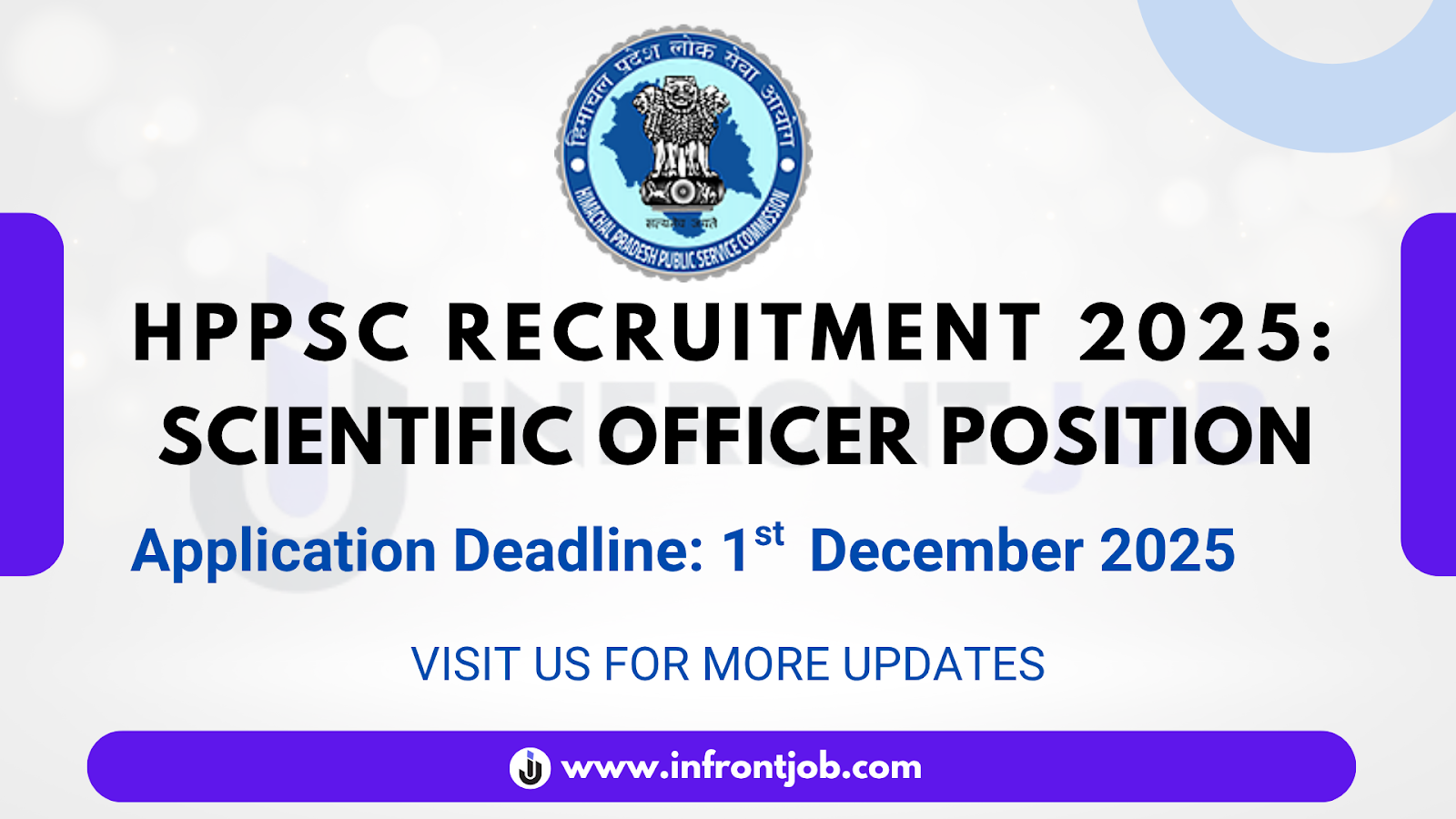 HIMACHAL PRADESH PUBLIC SERVICE COMMISSION Scientific Officer Recruitment 2025 – Apply Online