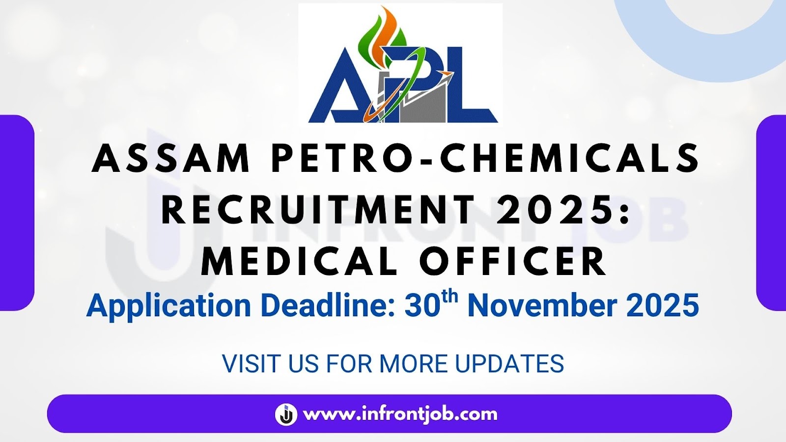 Assam Petro-Chemicals Limited Deputy Medical Officer Recruitment 2025 – Apply Offline