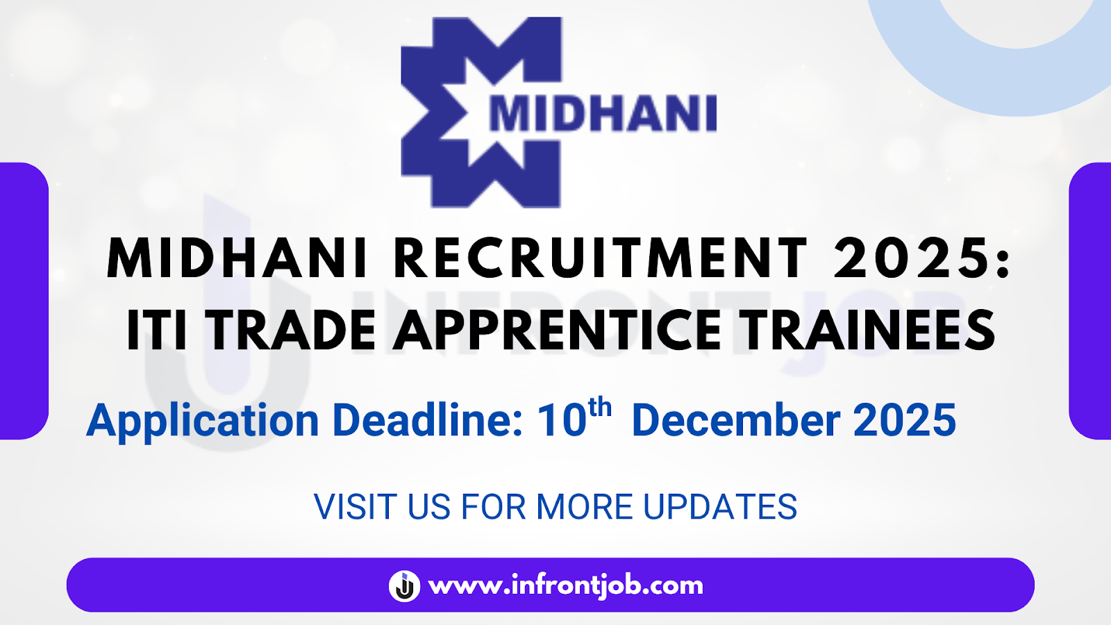 MIDHANI ITI Trade Apprentice Recruitment 2025 – 160 Vacancies