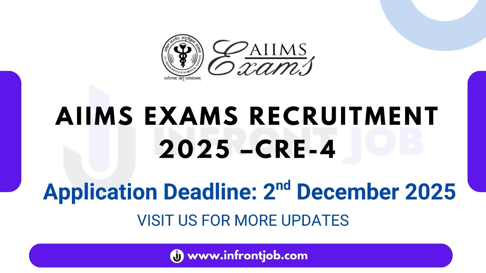 AIIMS CRE-4 Recruitment 2025 – Apply Online