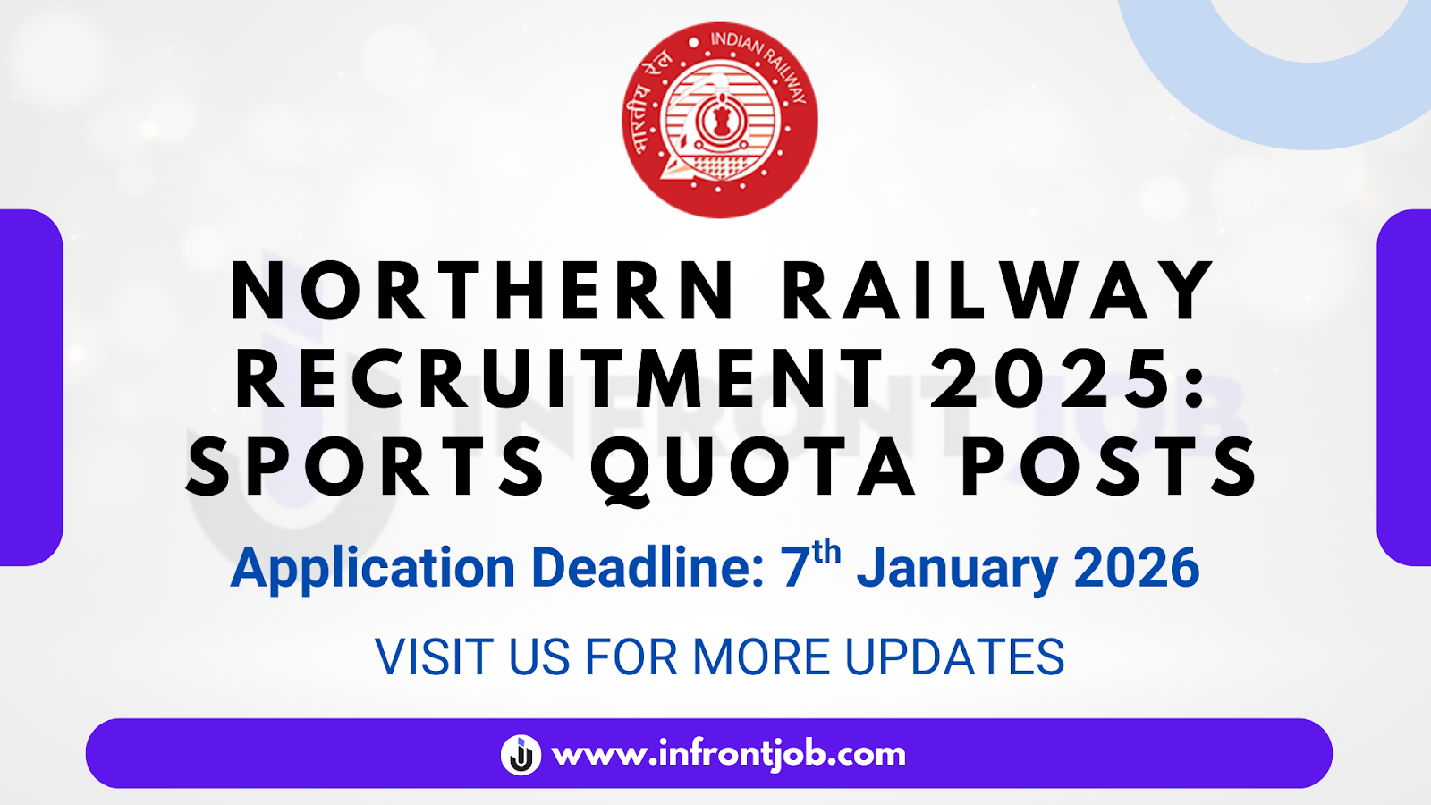 Northern Railway Sports Quota Recruitment 2025 – Apply Online