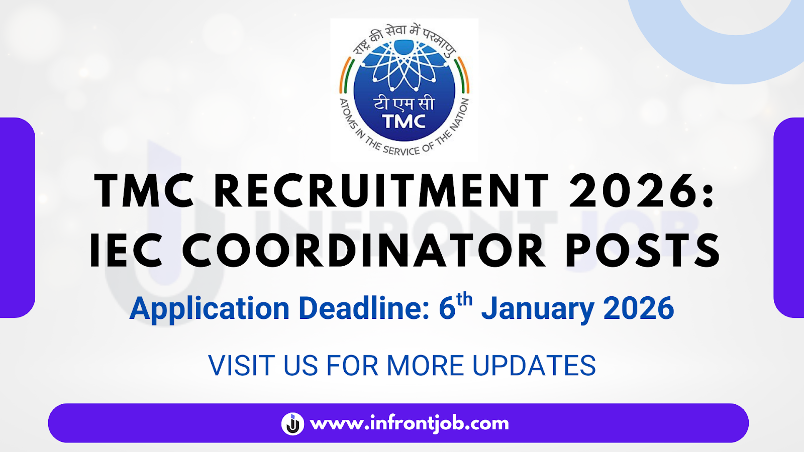 Tata Memorial Centre IEC Coordinator Recruitment 2026 – Walk-in Interview